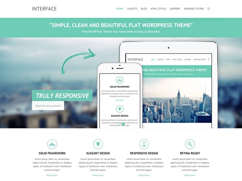 wordpress-interface-tema